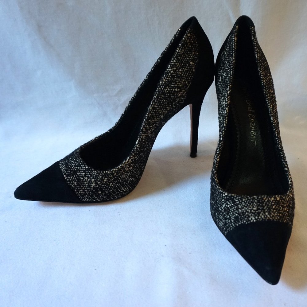 Jean-Michel Cazabat Tweed Pointy Toe Heel UK Sz 38